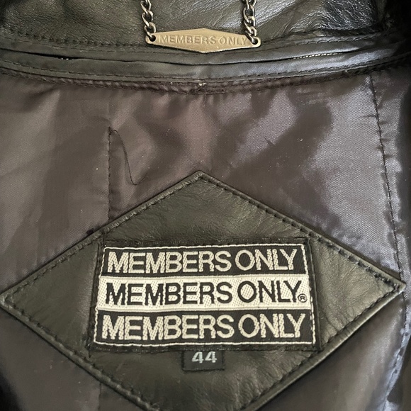 Vintage 80s Members Only Bomber jacket - Picture 4 of 4